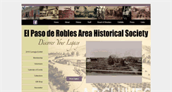 Desktop Screenshot of pasorobleshistoricalsociety.org